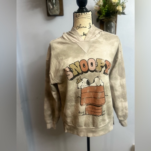 Peanuts Sweaters - Peanuts Snoopy sweater hoodie cropped